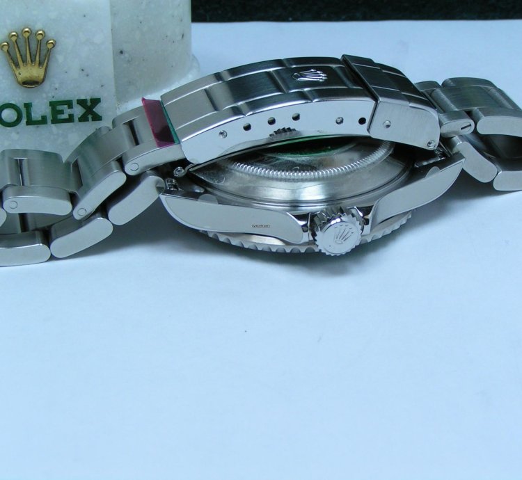 Rolex Submariner Date 2005 Submariner Kermit Nos With Stickers Boxes Papers Black Dial Green Bezel 16610lv