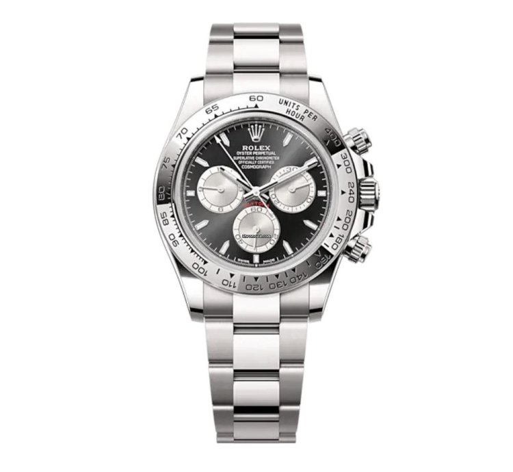 Rolex Daytona White Gold Black Stick Dial 126509