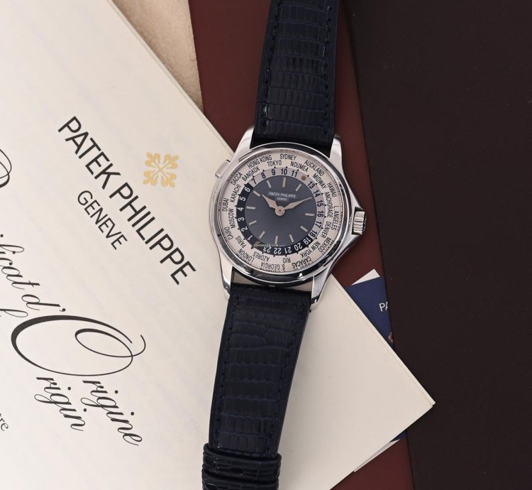 Patek Philippe World Time Platinum 5110p Fullset
