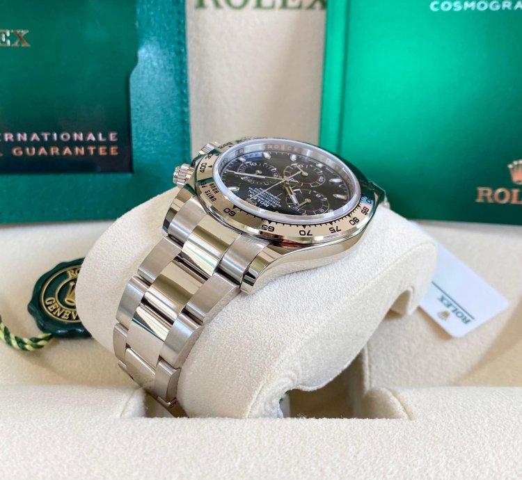 Rolex Daytona White Gold Blue Dial 2023 Full Set