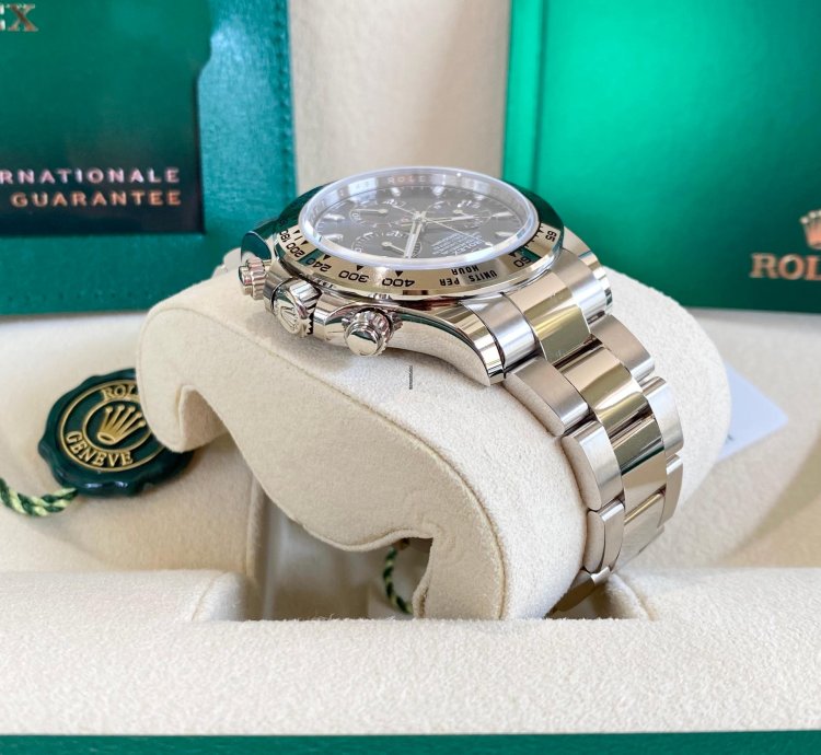 Rolex Daytona White Gold Blue Dial 2023 Full Set