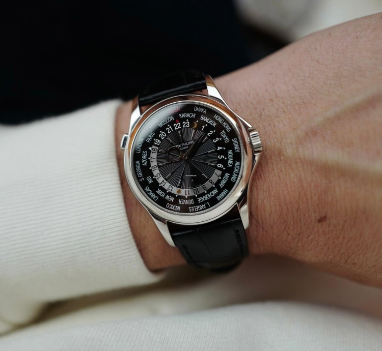Patek Philippe World Time Platinum World Time Ref 5130 Dubai Edition