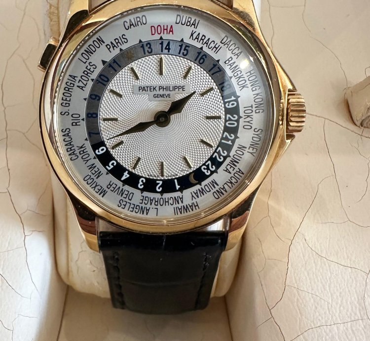 Patek Philippe World Time Rare Doha Limited Edition Produced For State Of Qatar