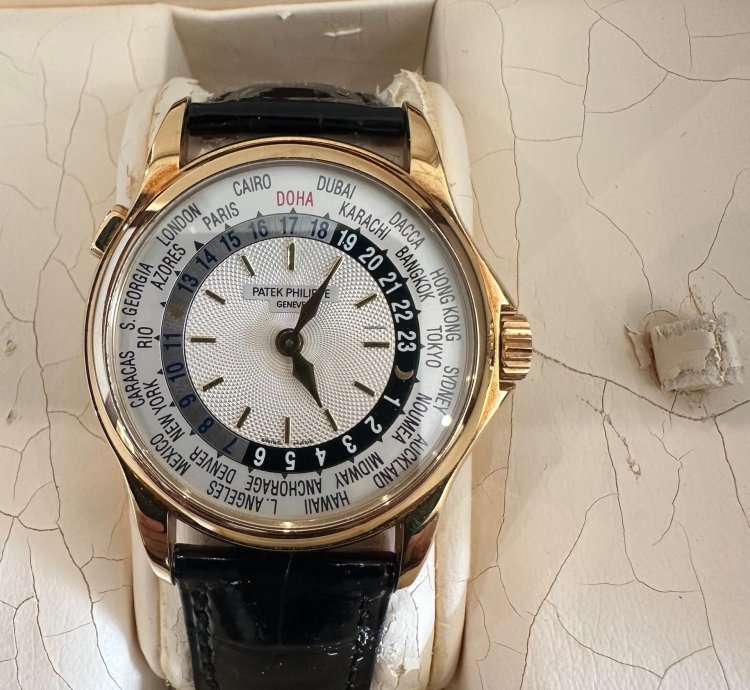 Patek Philippe World Time Rare Doha Limited Edition Produced For State Of Qatar