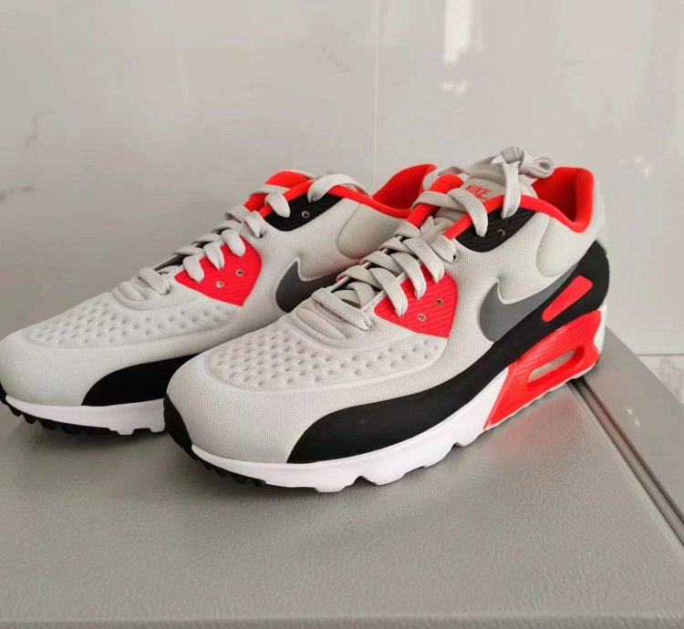 Nike Air Max 90 Ultra Se Shoes Platinum Gray 845039-006