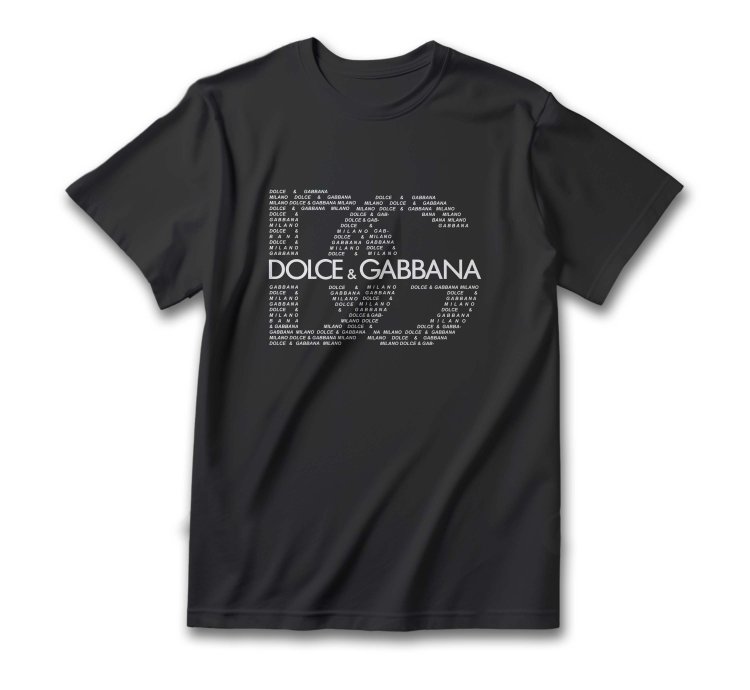 Dolce Gabbana Teks Logo Men Shirt Size Usa
