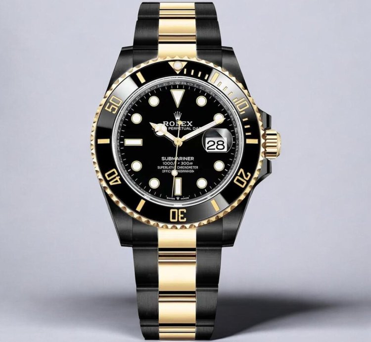 Rolex Submariner Date 41 Mm Black Rolex Dlc-pvd