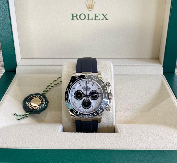 Rolex Daytona White Gold Meteorite Dial 2023