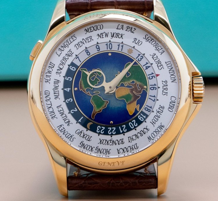 Patek Philippe World Time Tiffany Co 5131j-014