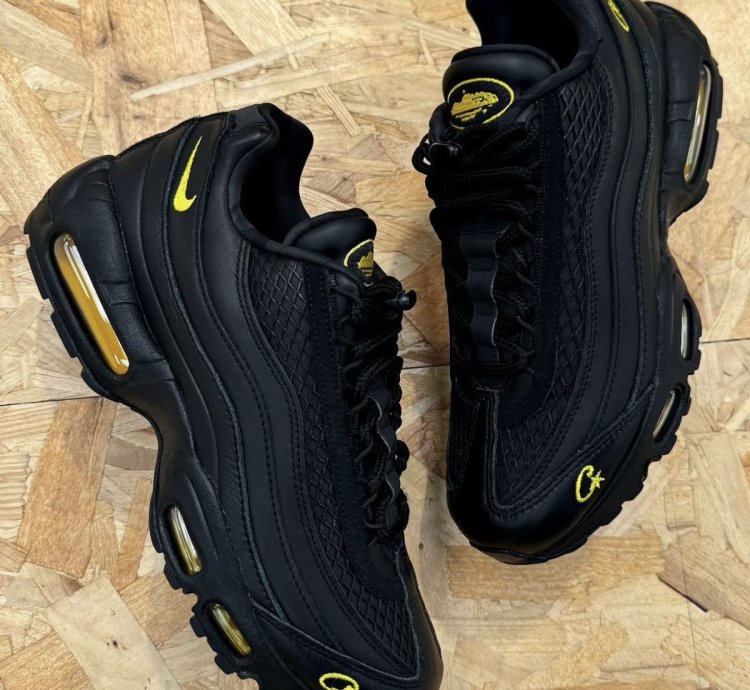 Nike Air Max 95 Corteiz Honey Black Size 9 5
