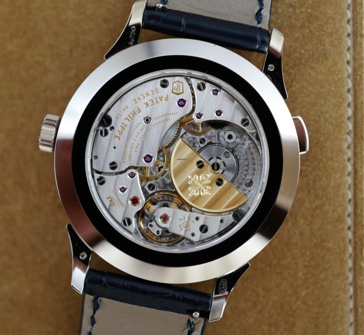 Patek Philippe World Time White Gold World Time Enamel Watch Ref 5231
