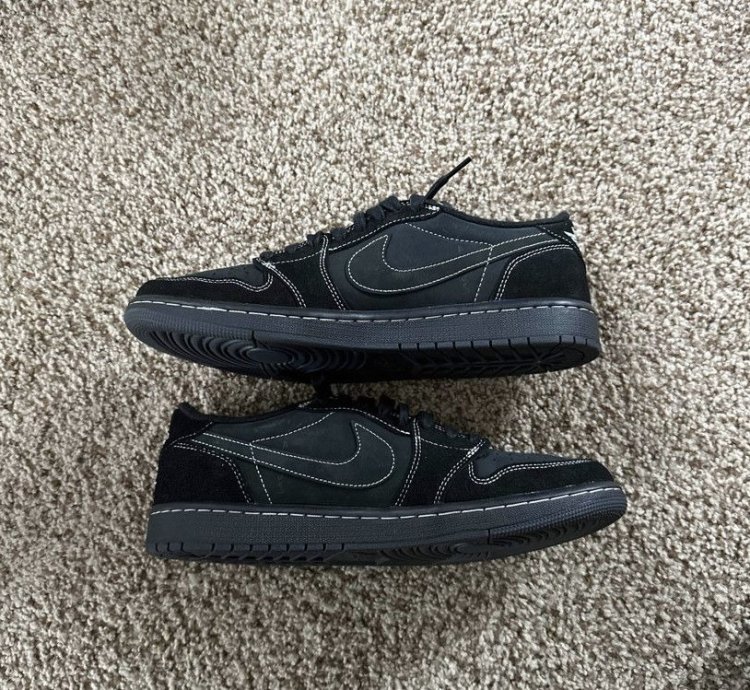 Jordan 1 Retro Low Og Sp Travis Scott Black Phantom