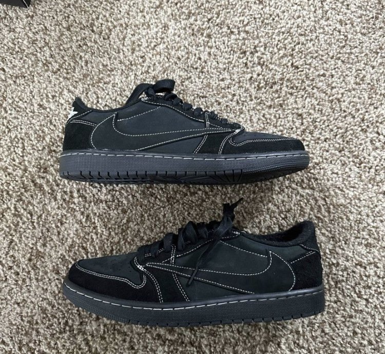 Jordan 1 Retro Low Og Sp Travis Scott Black Phantom