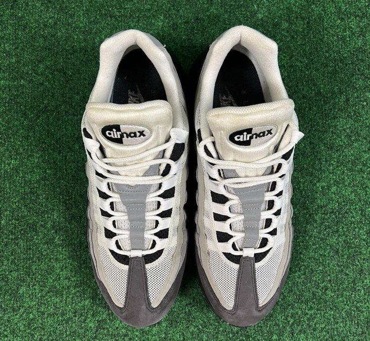 Nike Air Max 95 Og Gradient Grey Black White Mens Size 10 5