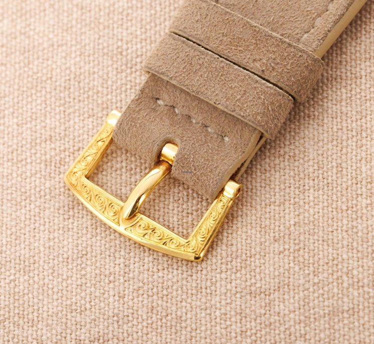 Patek Philippe Yellow Gold Rectangular Watch Ref 10 With Remarkable Engraving Details