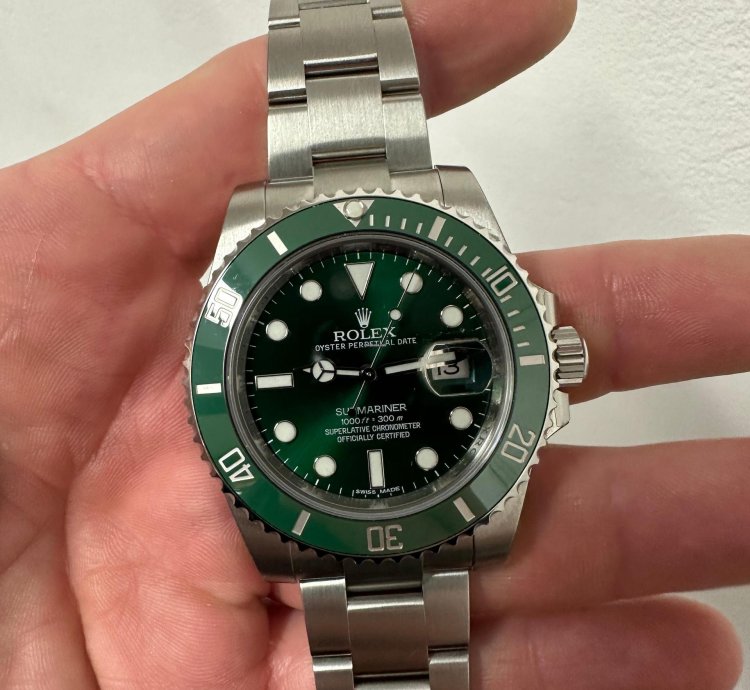 Rolex Submariner Date Ceramica Ceramic Full Set Hulk Verdone New Nuovo Plastic Plastiche Mark 1