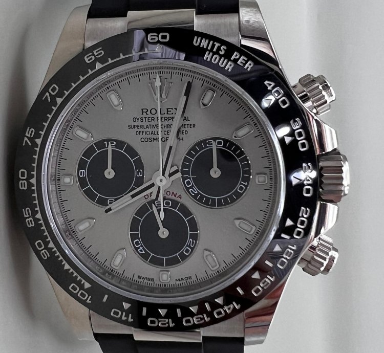Rolex Daytona White Gold Oysterflex Bracelet Ghost