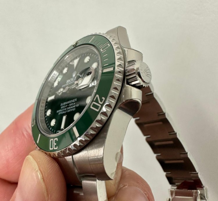 Rolex Submariner Date Ceramica Ceramic Full Set Hulk Verdone New Nuovo Plastic Plastiche Mark 1