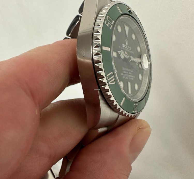 Rolex Submariner Date Ceramica Ceramic Full Set Hulk Verdone New Nuovo Plastic Plastiche Mark 1