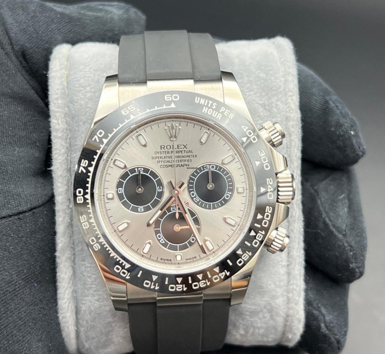 Rolex Daytona White Gold Oysterflex Bracelet Ghost