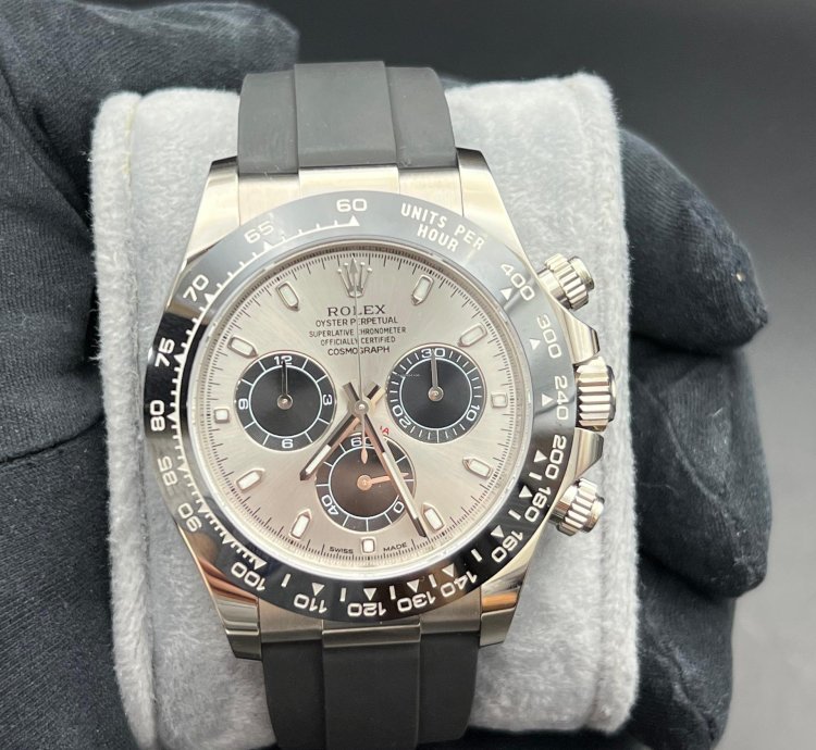 Rolex Daytona White Gold Oysterflex Bracelet Ghost