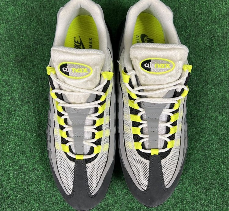 Nike Air Max 95 Og Neon Yellow Green Black 2020 Mens Size 13