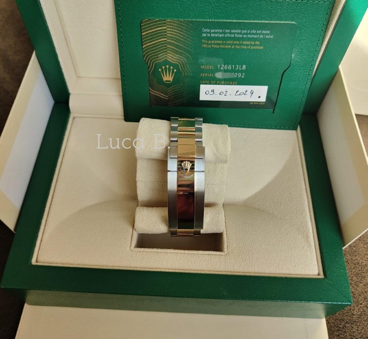 Rolex Submariner Date Certified 41mm Stainless Steel Yellow Gold