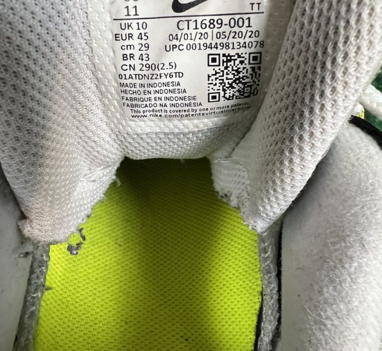 Nike Air Max 95 Og Neon Yellow Green Black 2020 Mens Sz 11