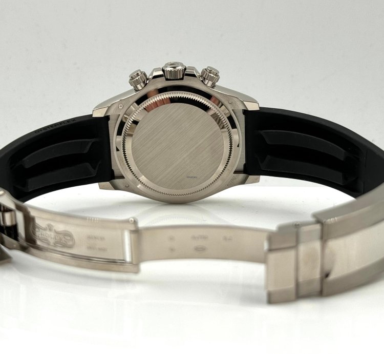 Rolex Daytona White Gold Oysterflex Grey Silver Dial 126519ln Unworn 2024