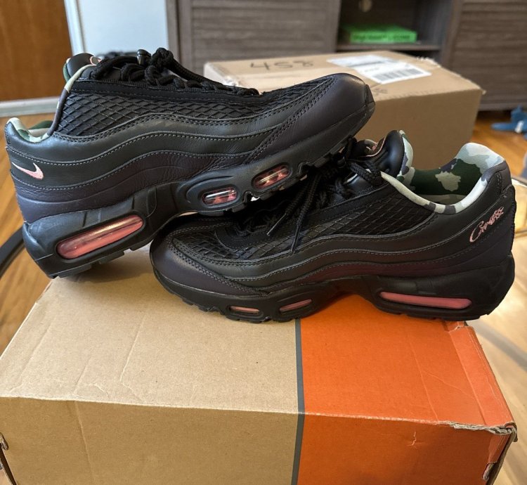 Nike Air Max 95 Sp Corteiz Pink Beam