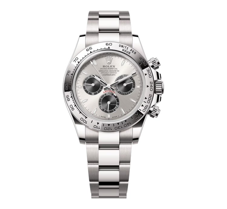 Rolex Daytona White Gold Silver Dial 126509 Unworn Full Set