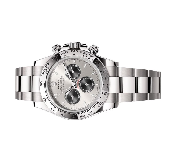 Rolex Daytona White Gold Silver Dial 126509 Unworn Full Set