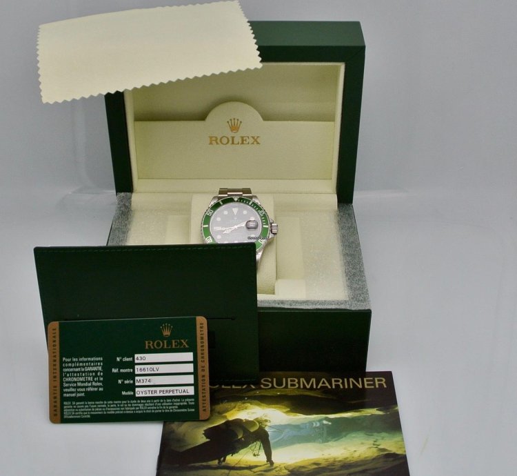 Rolex Submariner Date Ghiera Verde 50 Anniversario Nos Stickers
