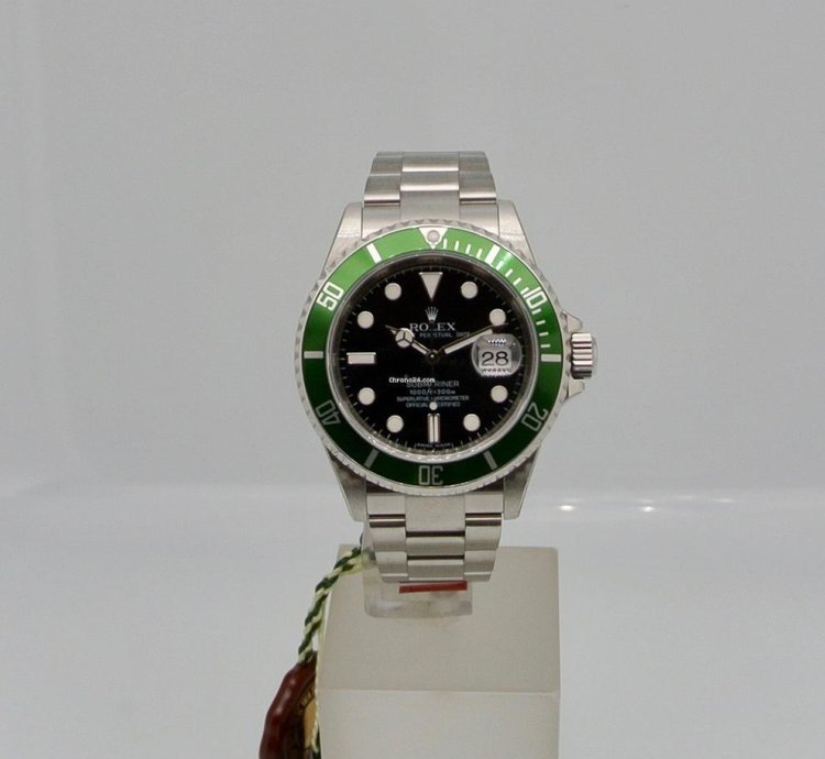 Rolex Submariner Date Ghiera Verde 50 Anniversario Nos Stickers