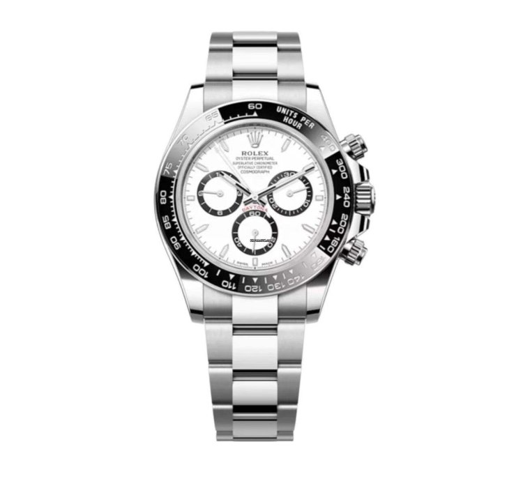 Rolex Daytona White Stick Dial 126500ln New 2024