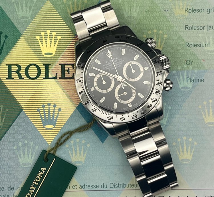 Rolex Daytona With Partial Stikers