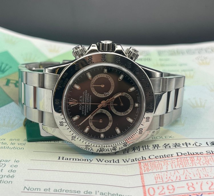 Rolex Daytona With Partial Stikers