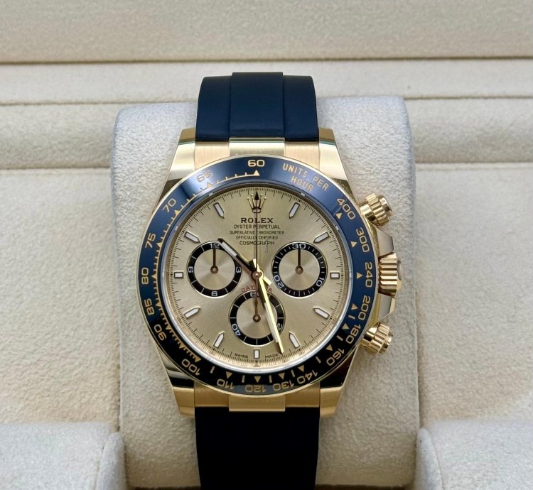 Rolex Daytona Yellow Champagne Dial