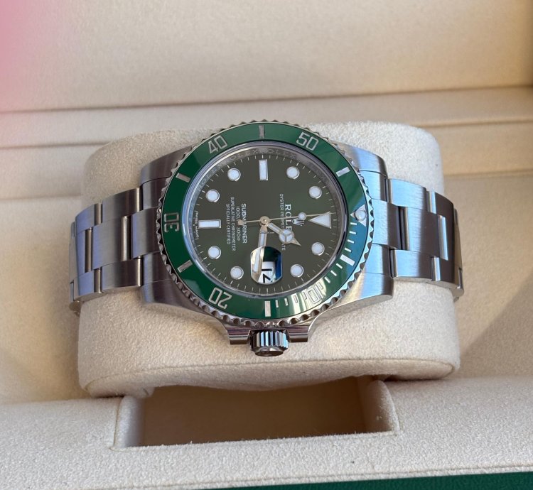 Rolex Submariner Date Hulk - 116610lv - 2020 Old Card