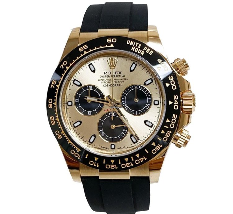Rolex Daytona Yellow Gold - Oysterflex Strap