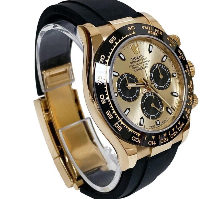 Rolex Daytona Yellow Gold - Oysterflex Strap