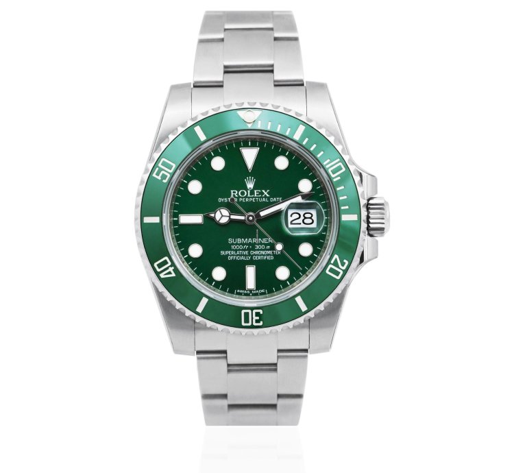 Rolex Submariner Date Hulk 116610lv - 2013 Full Set Unworn Fully Stickered Green Dial
