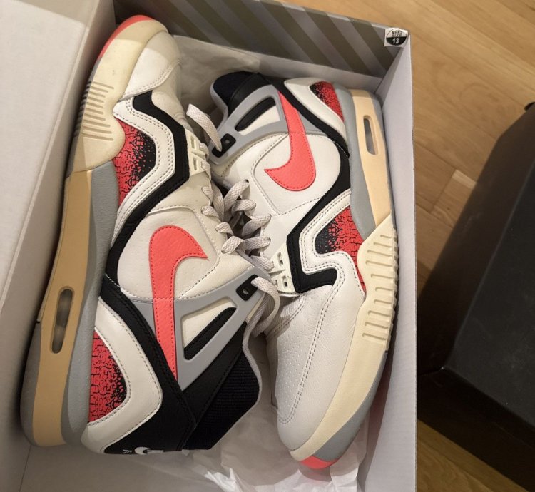 Nike Air Tech Challenge Ii Qs Andre Agassi Hot Lava