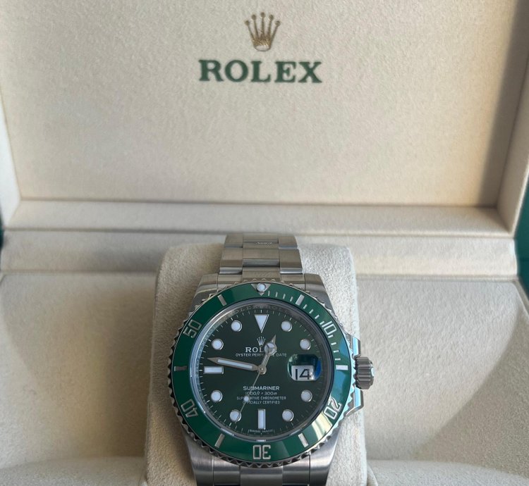 Rolex Submariner Date Hulk 116610lv 20218 Old Card