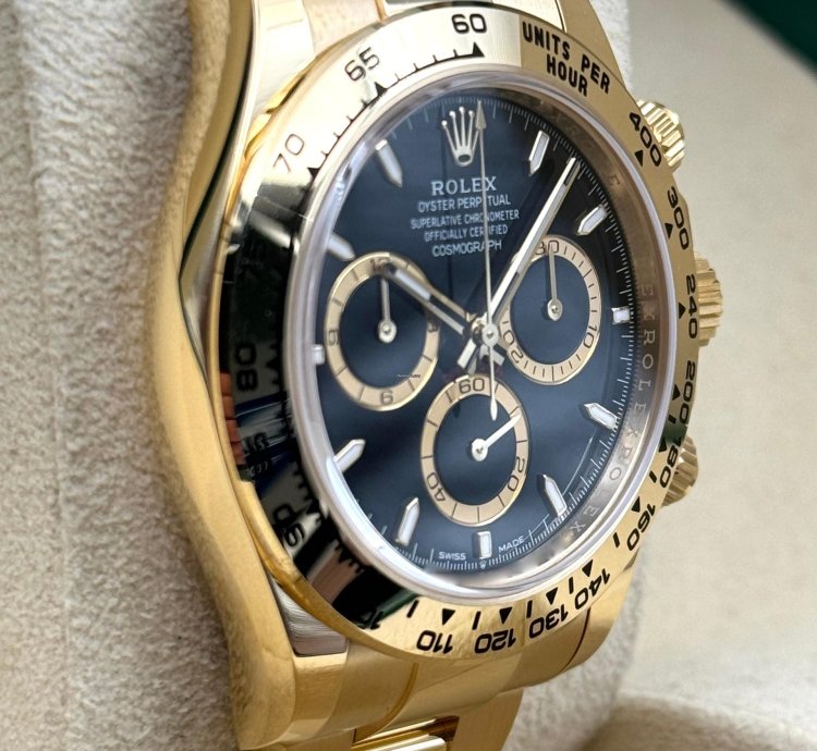 Rolex Daytona Yellow Gold Black Dial Yellow Gold Bracelet 126508 Unworn 2024