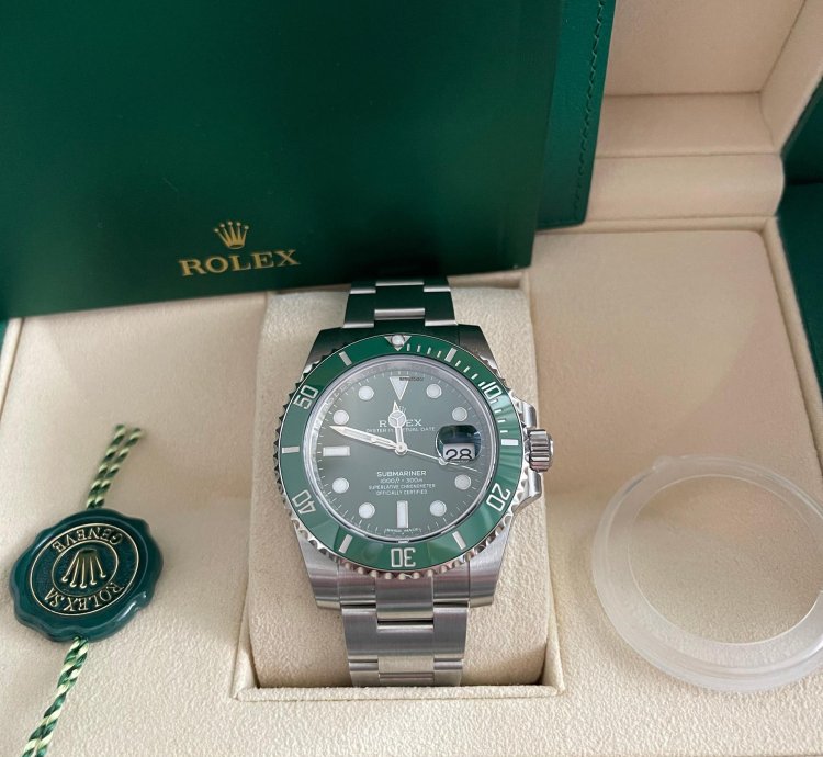 Rolex Submariner Date Hulk 116610lv New Full Stickers