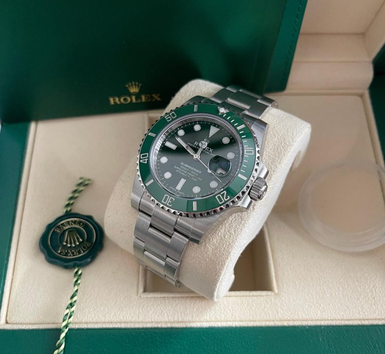 Rolex Submariner Date Hulk 116610lv New Full Stickers