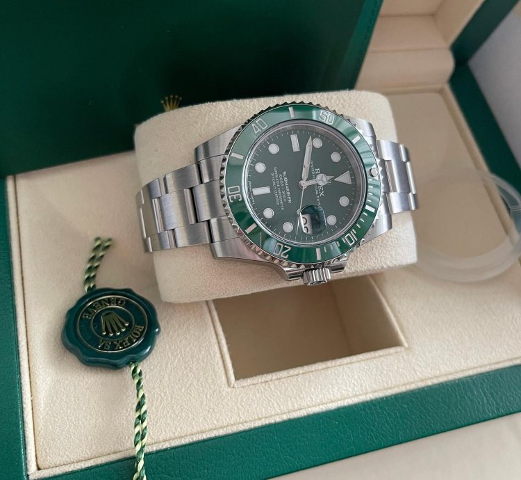 Rolex Submariner Date Hulk 116610lv New Full Stickers