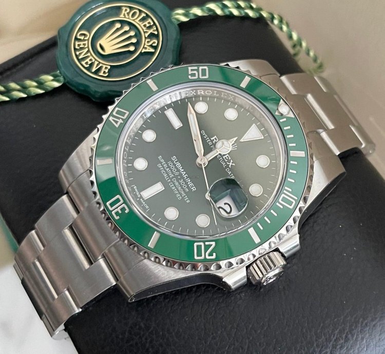 Rolex Submariner Date Hulk 116610lv New Full Stickers