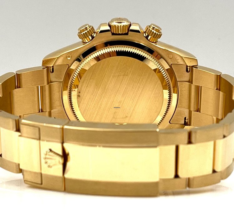 Rolex Daytona Yellow Gold Black Diamond Dial 126508 Unworn 2024